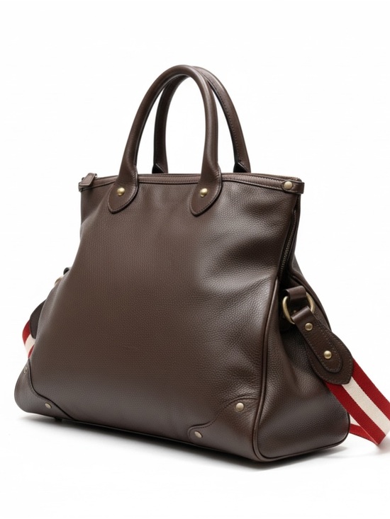 Bally Talinda Zipper Top Tote with Calfskin  Leather - Picture 2 of 12